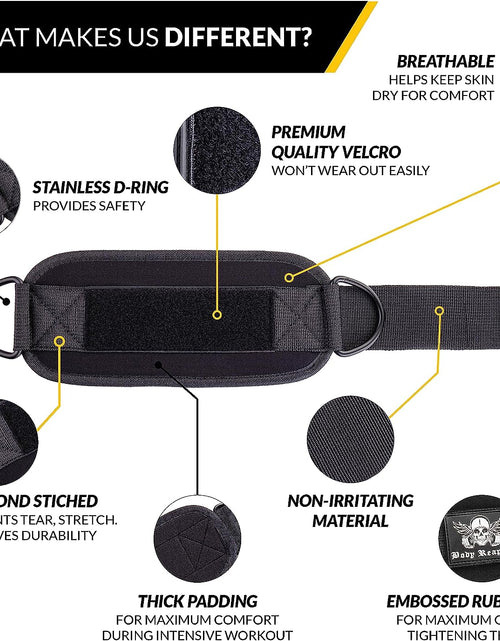 Load image into Gallery viewer, Gym Ankle Strap for Cable Machine (Pair), Adjustable Ankle Straps for Working Out, Neoprene Padded for Glute Kickbacks &amp; Lower Body Exercises, Ankle Cuffs for Men &amp; Women Gym Accessories
