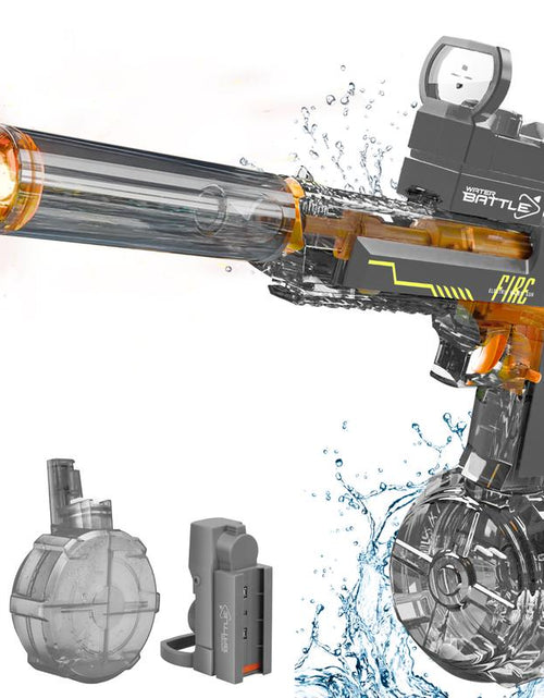 Load image into Gallery viewer, AquaBlaze™ Electric Water Blaster – LED Power Squirt Gun for Epic Summer Battles
