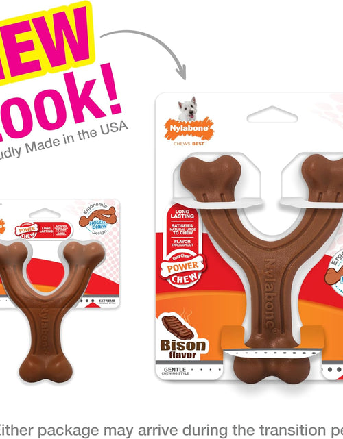 Load image into Gallery viewer, Wishbone Dog Chew Toys for Adult Dogs and Puppies
