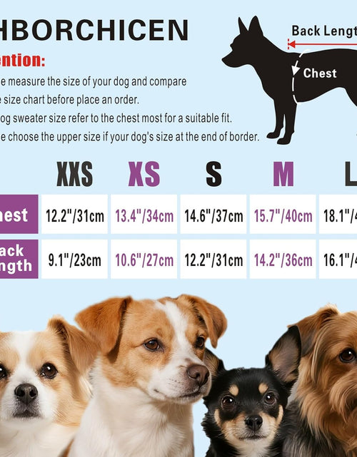 Load image into Gallery viewer, Small Dog Sweaters Knitted Pet Cat Sweater Warm Dog Sweatshirt Dog Winter Clothes Kitten Puppy Sweater (Xx-Small, Green)
